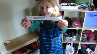 Easter morning hunt for baskets 2010.AVI