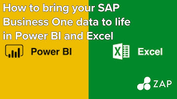 How to bring your SAP Business One data to life in Power BI and Excel