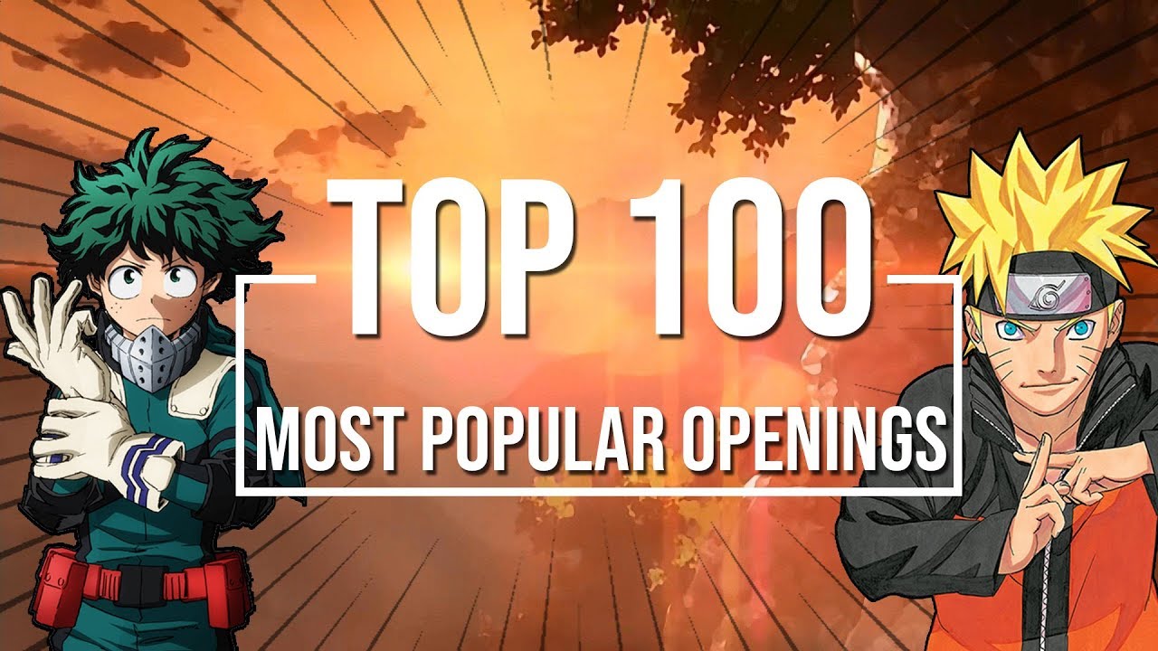 Top 100 Most Popular Anime Openings OF ALL TIME [HD 1080p] - YouTube