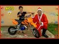 Surpresa ! Ganhando Uma Mini Moto de Natal | KTM 50 Sx Guilherme 5 Anos