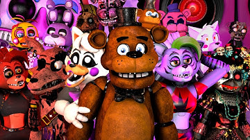 Gmod FNAF | Spawning ALL Of My FNAF Ragdolls Again!