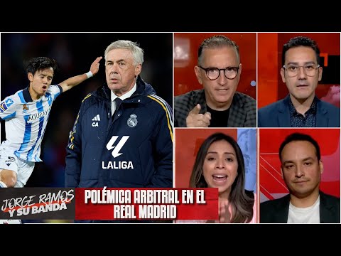 SALTAN CHISPAS por el GOL ANULADO de KUBO. ‘Fue una FALTA de VAR’ | Jorge Ramos y su Banda