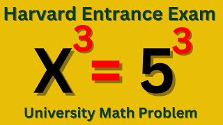 Harvard University 🎓 Entrance Exam | Can you solve | Are You Smart Enough?
