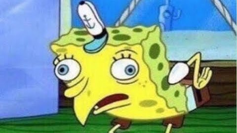 Mocking SpongeBob meme Python CODE