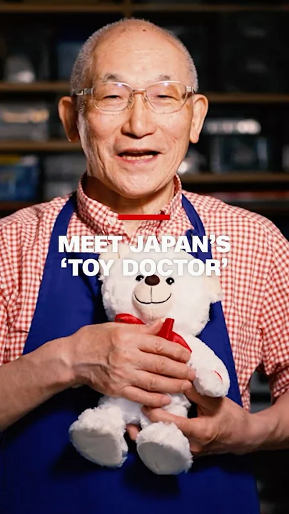 Meet the Japanese ‘doctor’ who fixes toys for the elderly