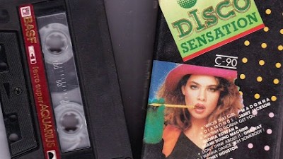 Sweat cassette audio année 80 , 90 disco