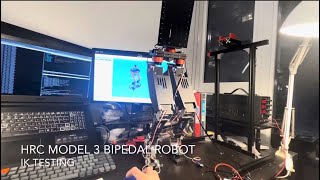 HRC Model 3 Bipedal Robot IK Test