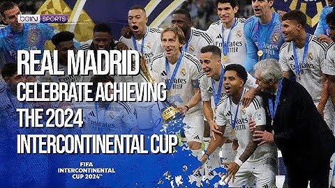 Real Madrid Celebrate Achieving The 2024 Intercontinental Cup