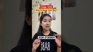 95%+ in Class 10 Boards 😳 Study From May - Study Plan 2027