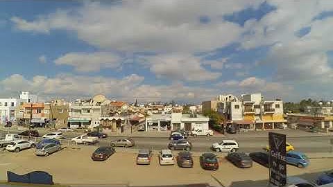 Timelapse video in Nicosia - Cyprus