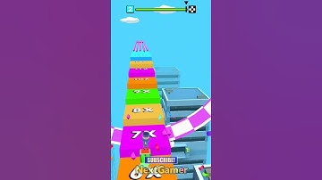 Cube Surfer!🏂🏿💎Mobile Gameplay By NextGamer (Android,iOS) Level 2 #shorts