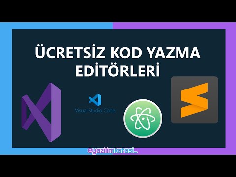 Ücretsiz Kod Yazma Programları - Editörleri