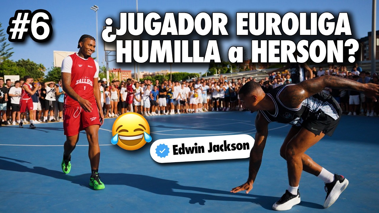 ¡JUGADOR EUROLIGA vs BALLERS! 😱 ¿SE LÍA en el PARQUE MÁS TOP?🇪🇸 #6 