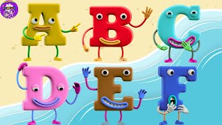 ABC Song for Kids | Cartoon Letters ABCD Song | Fun Alphabet Song for Kids and Toddlers #abcd #abc