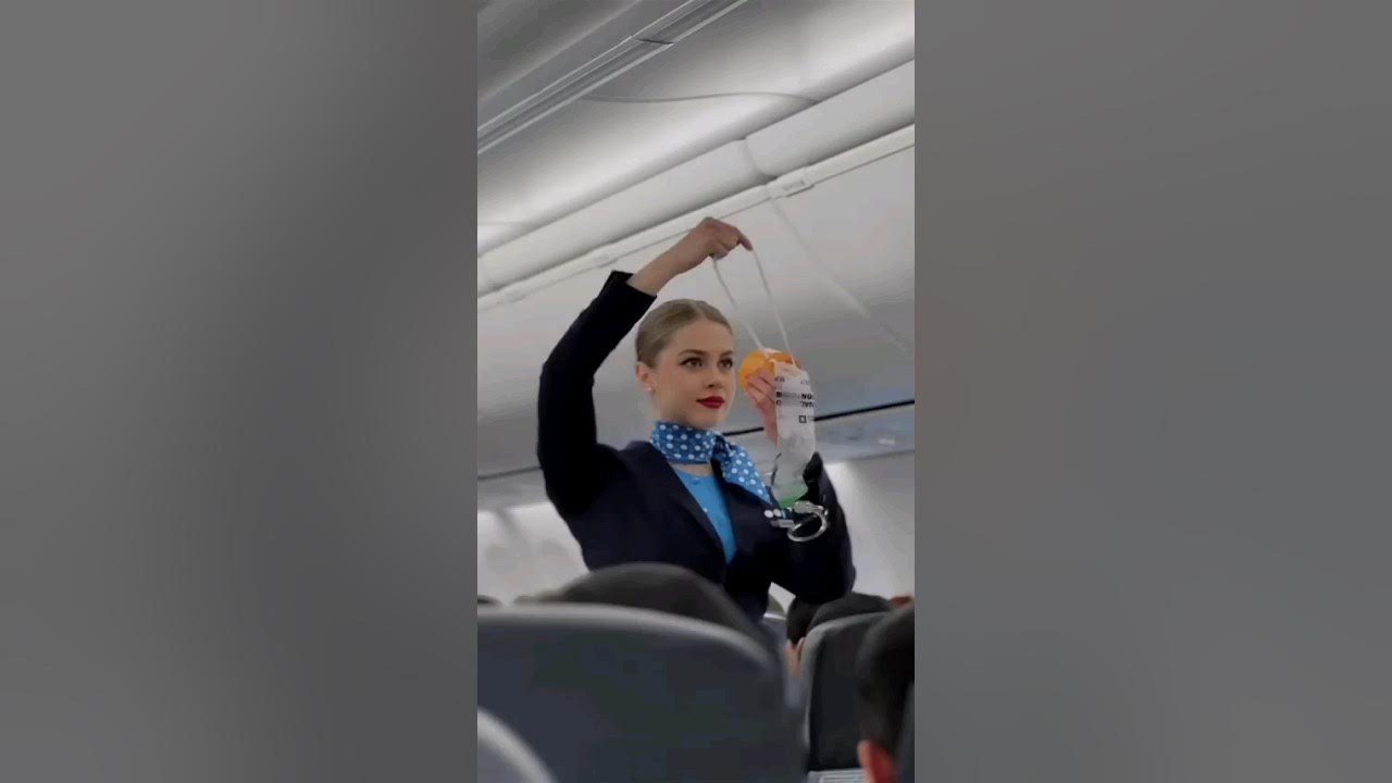 Air Hostess Giving Safety Instructions Aviation Boy YouTube air-hostess-giving-safety-instructions-aviation-boy-youtube