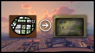 How to install GTA San Andreas HD Square Map