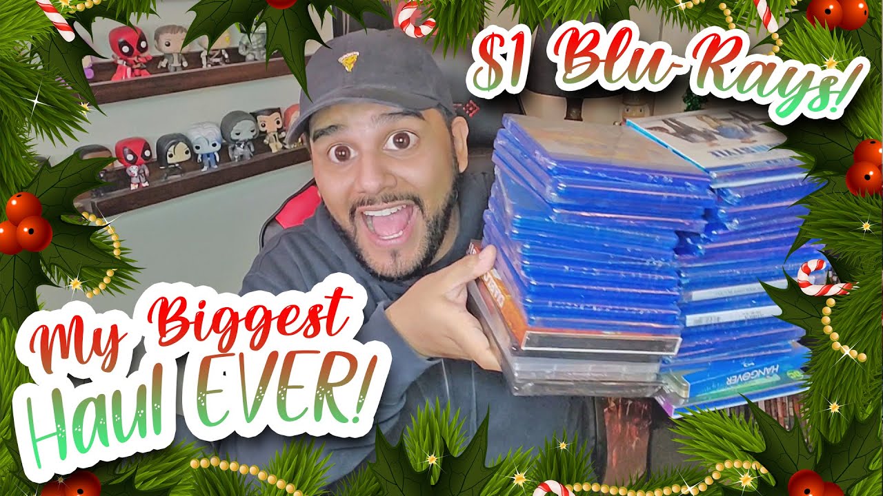 $1 DOLLAR TREE BLU-RAY HAUL! DECEMBER 2020