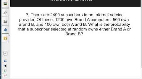 Section 12 4 12 5 Multiplying & Adding Probabilities   Part II VIDEO