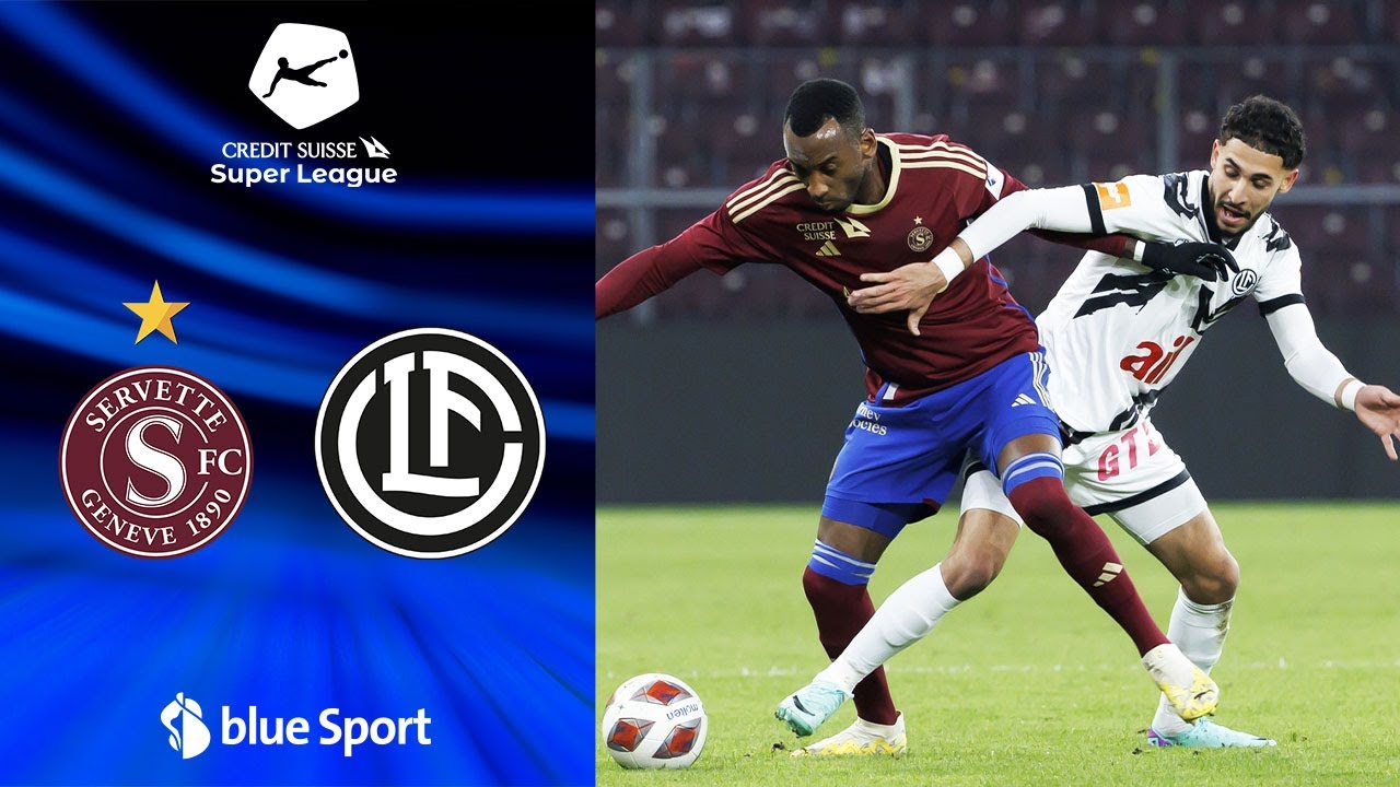 FC LUGANO 1-1 SERVETTE FC, HIGHLIGHTS, 25º RODADA, CREDIT SUISSE SUPER  LEAGUE 2022/23