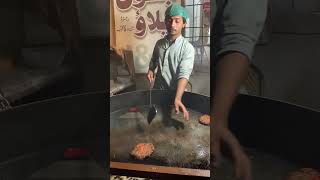 Famous Chapli  Kababs Seller Faisalabad | Kebab Street Food