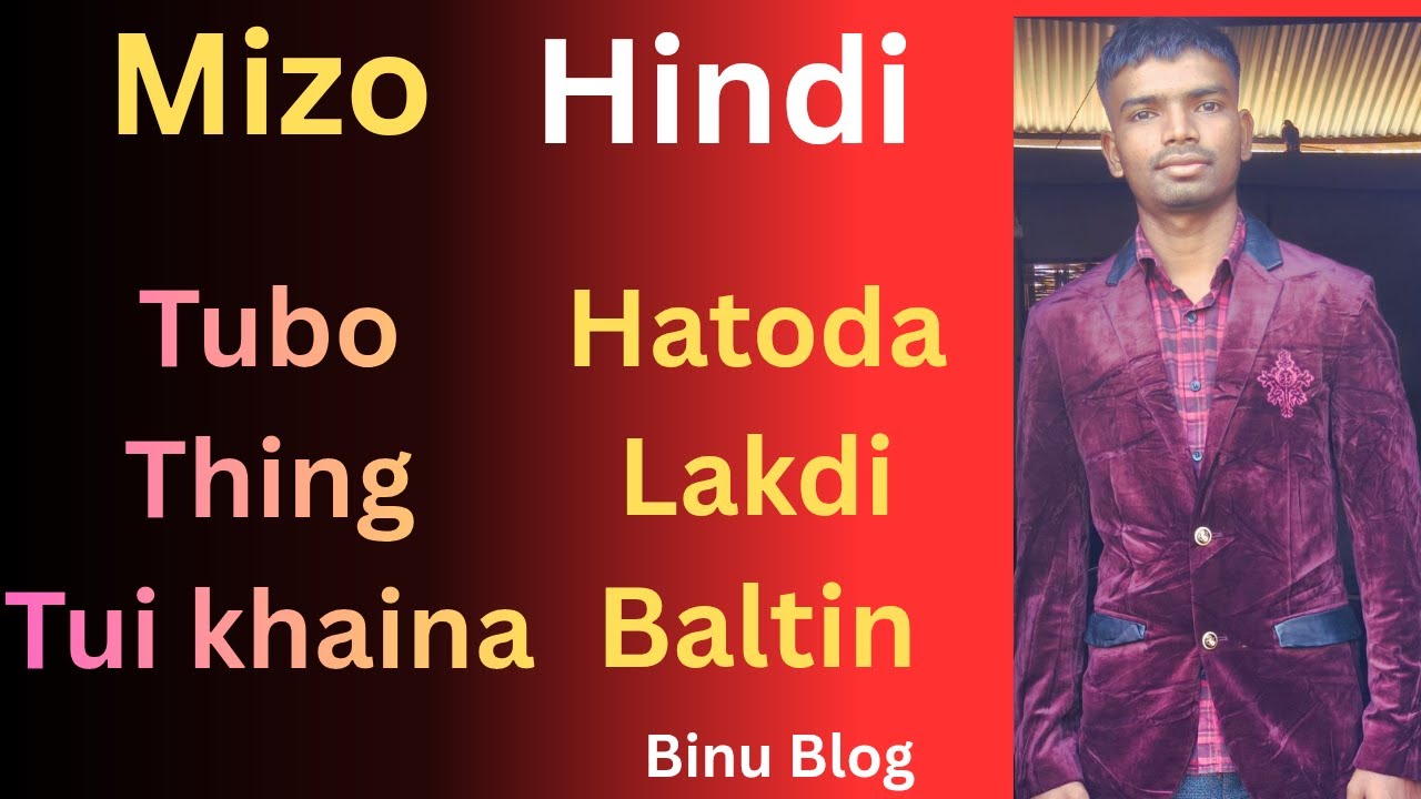 Vai Ṭawng Zir Dan || Hindi Zir Dan || How To Learn Hindi || How To Learn Mizo || Mizo To Hindi