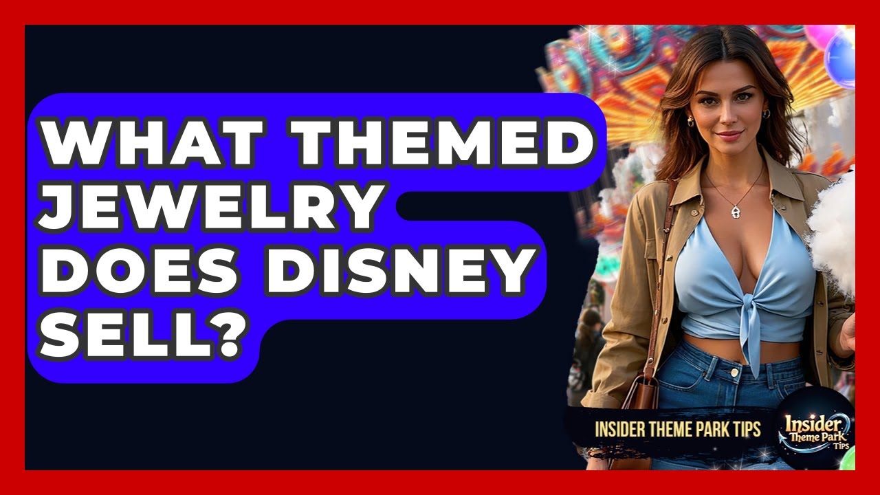 What Themed Jewelry Does Disney Sell? - Insider Theme Park Tips