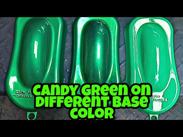 Candy Green On Diffe Base Color Samurai Paint You - Anzahl Paint Colors Candy Green On Diffe Base Color Samurai Paint You - Anzahl Paint Colors