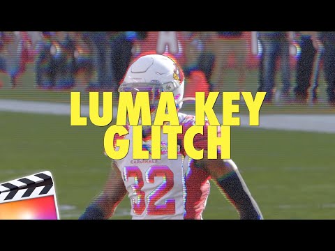 Final Cut Pro X Luma Key Glitch Effect Tutorial