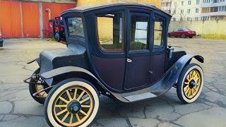 Старинный Электромобиль 1913 Года Выпуска! Waverley Electric Limousine