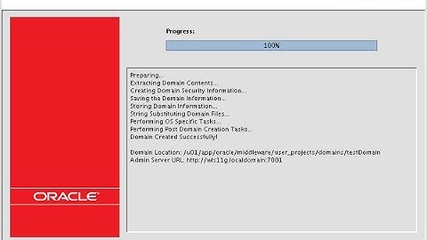 How to Create a Domain in Oracle WebLogic Server