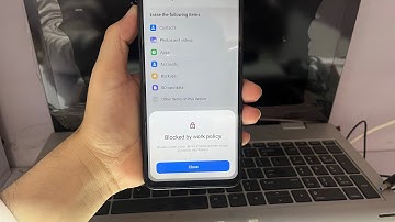 Blocked by work policy fix ! How to remove Blocked by work policy ! Blocked by it admin fix !