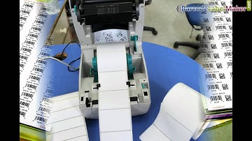 How to Print Barcode Labels using Thermal and Laser Printer