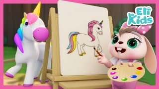 Drawing Song  More | Eli Kids Songs & Nursery Rhymes Compilations