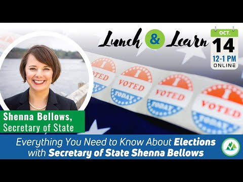 Lunch & Learn: Everything You Need to Know About Elections with Secretary of State Shenna Bellows