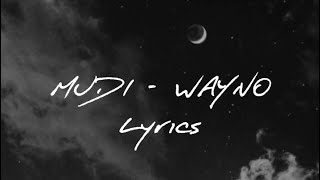 MUDI - „WAYNO“ [LYRICS BY ARNAU] Resimi