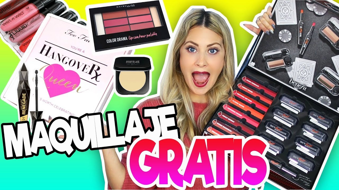 😱 ABRIENDO CAJAS Too Faced, Benefit, Wet&Wild! MUCHO MAQUILLAJE Y SORTEO | Lizy P