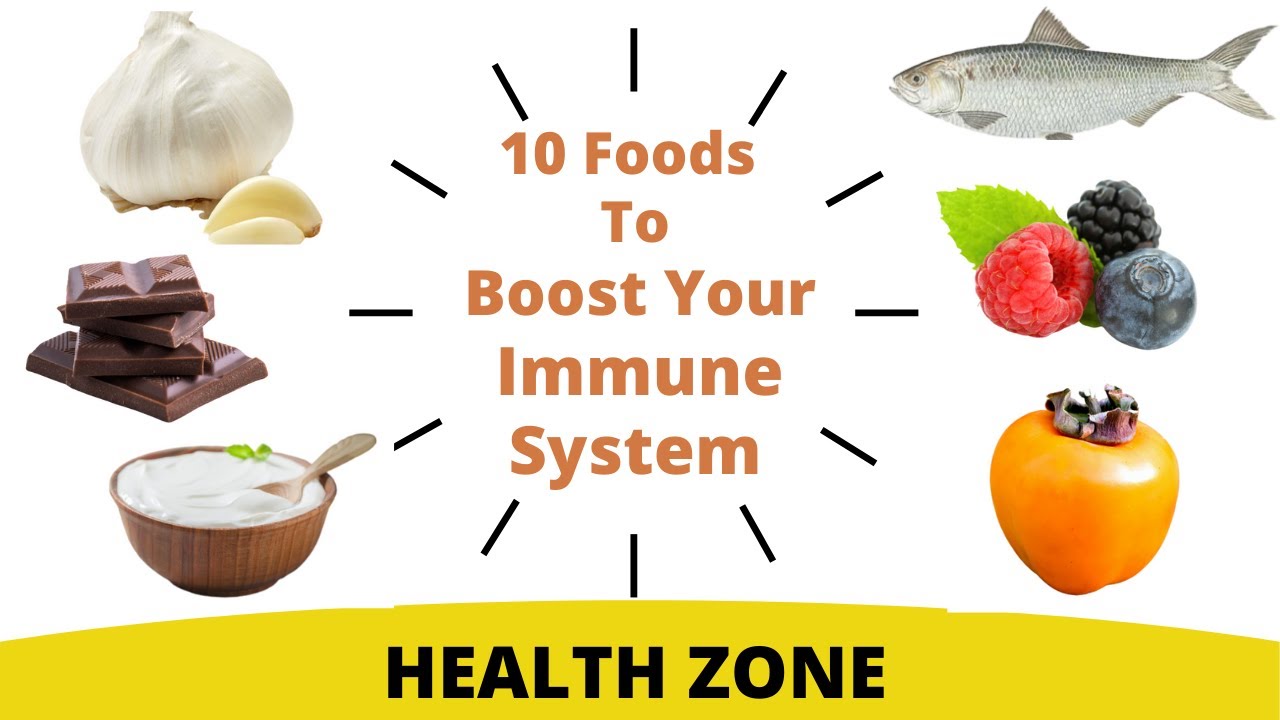Top 10 Foods To Boost Your Immunity: How To Boost Immune System - YouTube