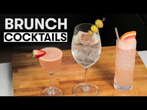 3 X Easy Drinking Brunch Cocktails