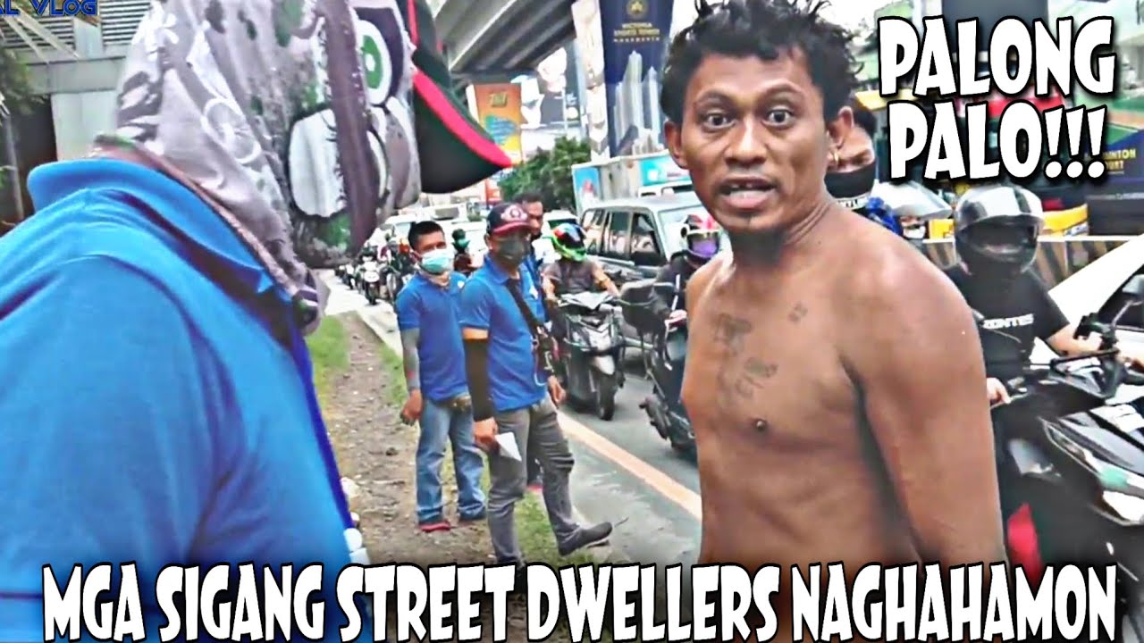 PALONG PALO! MGA SIGANG STREET DWELLERS NAGHAHAMON! MMDA CLEARING
