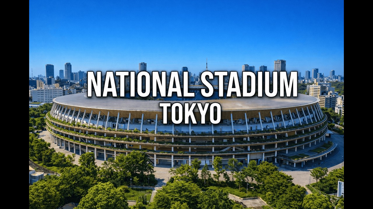 【Tokyo National Stadium】Tokyo's Olympic Landmark: A Morning Walk Around the Japan National Stadium