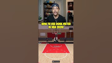 How To Use The DUNK METER in NBA 2K26!