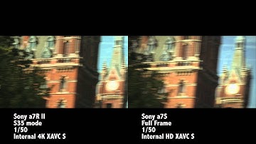 Sony a7R II vs a7S vs GH4 rolling shutter comparisons