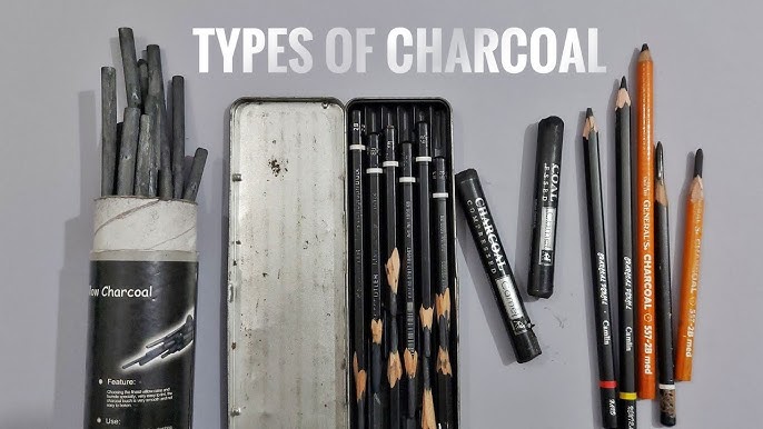 Charcoal Pencils Using Techniques – Zen Sangam