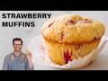 The BEST Strawberry Muffins Recipe