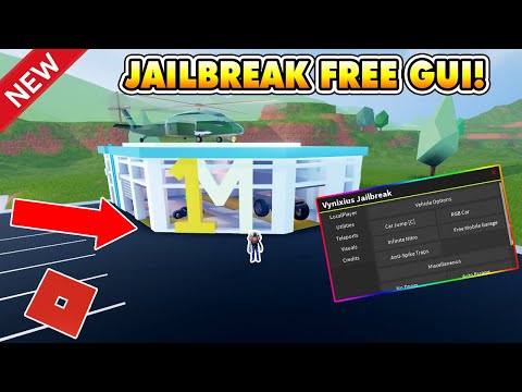 New Vynixius Jailbreak Gui Free Script Roblox Youtube - roblox jailbreak script gui 2020