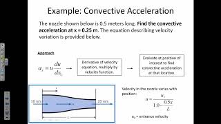 ENGR 318 - Class 14 (5 Oct 2017) Fluid Acceleration