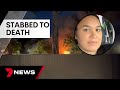 Woman stabbed to death by partner in the middle of Brisbane street | 7 News Australia