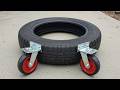 Turn old tires into a money-making tool! Billions of people don't know this.