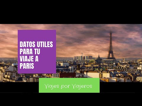 Paris: Datos utiles