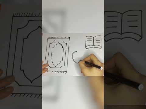 Drawing Easydraw رسم سجادة صلاة Howtodraw Preschool Art Arthubforkids Drawart Artdrawing